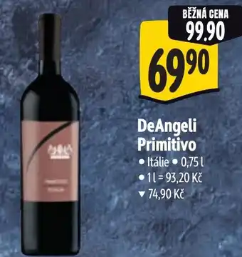 Albert DeAngeli Primitivo nabídka
