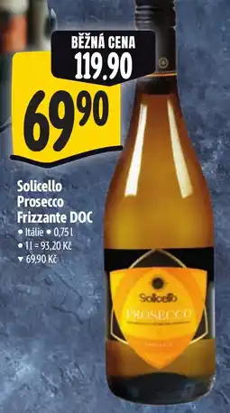 Albert Solicello Prosecco Frizzante DOC nabídka