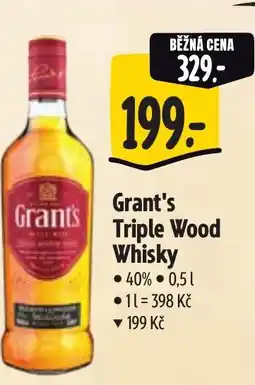 Albert Grant's Triple Wood Whisky nabídka