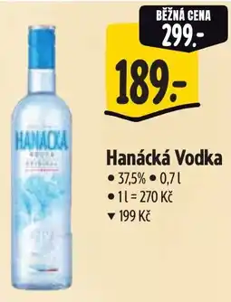 Albert Hanácká Vodka nabídka