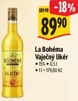 Albert La Bohéma Vaječný likér nabídka