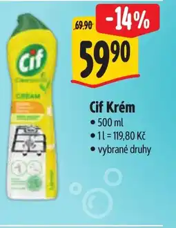 Albert Cif Krém nabídka