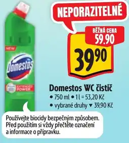Albert Domestos WC čistič nabídka