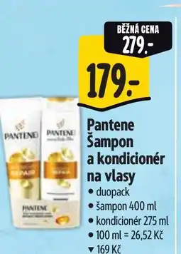 Albert Pantene Šampon a kondicionér na vlasy nabídka