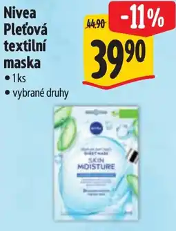 Albert Nivea Pleťová textilní maska nabídka