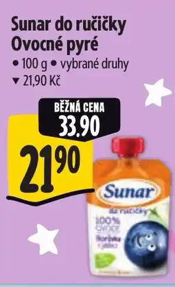 Albert Sunar do ručičky Ovocné pyré nabídka
