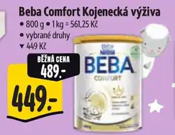 Albert Beba Comfort Kojenecká výživa nabídka