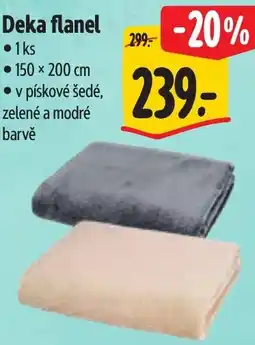 Albert Deka flanel nabídka