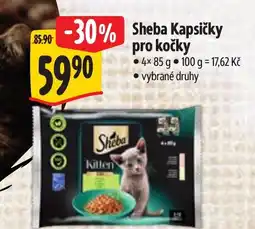 Albert Sheba Kapsičky pro kočky nabídka