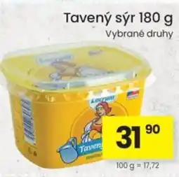 Kubík potraviny Tavený sýr nabídka