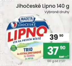 Kubík potraviny MADETA Jihočeské Lipno nabídka