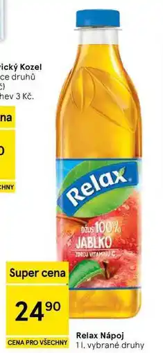 Tesco Relax Nápoj vybrané druhy nabídka