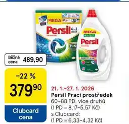 Tesco Persil Prací prostředek, 60-88 PD, více druhů nabídka