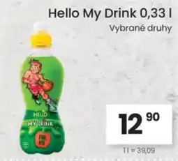 Kubík potraviny Hello My Drink nabídka