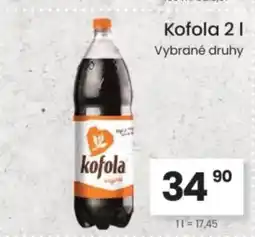 Kubík potraviny Kofola nabídka