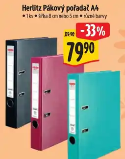 Albert Herlitz Pákový pořadač A4 nabídka