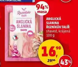 Penny Market ANGLICKÁ SLANINA ŘEZNÍKŮV TALÍŘ nabídka