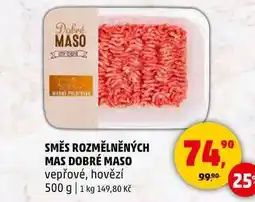 Penny Market SMĚS ROZMĚLNĚNÝCH MAS DOBRÉ MASO nabídka