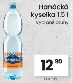 Kubík potraviny Hanácká kyselka nabídka