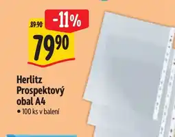 Albert Herlitz Prospektový obal A4 nabídka