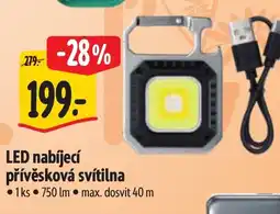 Albert LED nabíjecí přívěsková svítilna nabídka