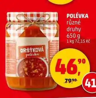 Penny Market DRŠŤKOVÁ POLÉVKA nabídka