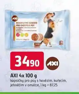 Trefa AXI 4x 100 g kapsičky pro psy nabídka