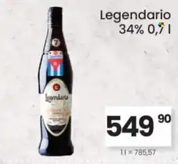 Kubík potraviny Legendario 34% nabídka