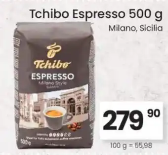 Kubík potraviny Tchibo Espresso nabídka