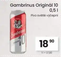 Kubík potraviny Gambrinus Originál 10 nabídka