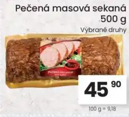 Kubík potraviny Pečená masová sekaná nabídka