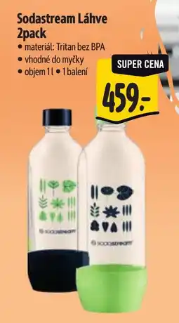 Albert Sodastream Láhve 2pack nabídka