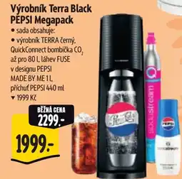 Albert Výrobník Terra Black PEPSI Megapack nabídka