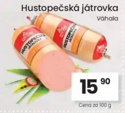 Kubík potraviny Váhala Hustopečská játrovka nabídka