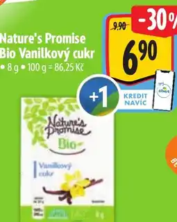Albert Nature's Promise Bio Vanilkový cukr nabídka
