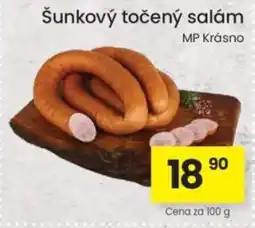 Kubík potraviny Šunkový točený salám nabídka