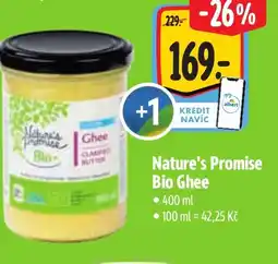 Albert Nature's Promise Bio Ghee nabídka