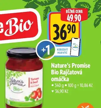 Albert Nature's Promise Bio Rajčatová omáčka nabídka