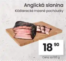 Kubík potraviny Anglická slanina nabídka