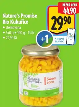 Albert Nature's Promise Bio Kukuřice nabídka