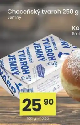 Kubík potraviny Choceňský tvaroh nabídka