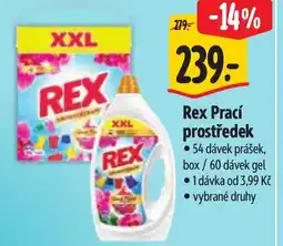 Albert Rex Prací prostředek nabídka