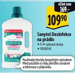 Albert Sanytol Dezinfekce na prádlo nabídka