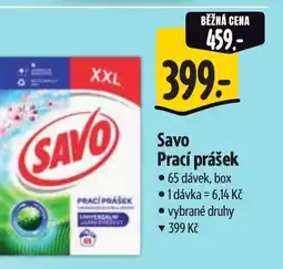 Albert Savo Prací prášek nabídka