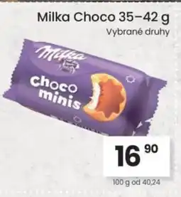 Kubík potraviny Milka Choco nabídka