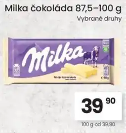Kubík potraviny Milka čokoláda nabídka