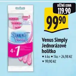 Albert Venus Simply Jednorázové holítko nabídka