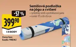 Albert Semišová podložka na jógu a cvičení nabídka