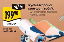 Albert Rychleschnoucí sportovní ručník nabídka