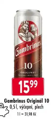 Qanto Gambrinus Originál 10 nabídka